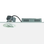 Tesla - LED výklopné podhledové svítidlo bílé, 112mm, 26W, 230V, 1431lm, 50 000h, 3000K, Ra 80, 24st