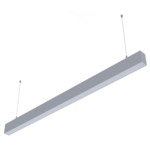 LED lineární závěsné svítidlo 1,5m, 50W, 6000lm, 4000K, CRI80, 230V